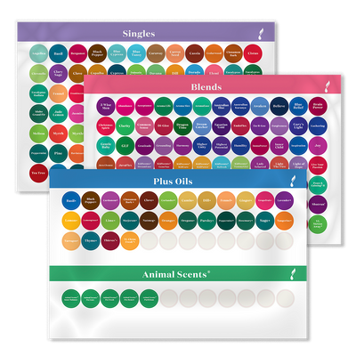 Young Living Essential Oil Bottle Stickers