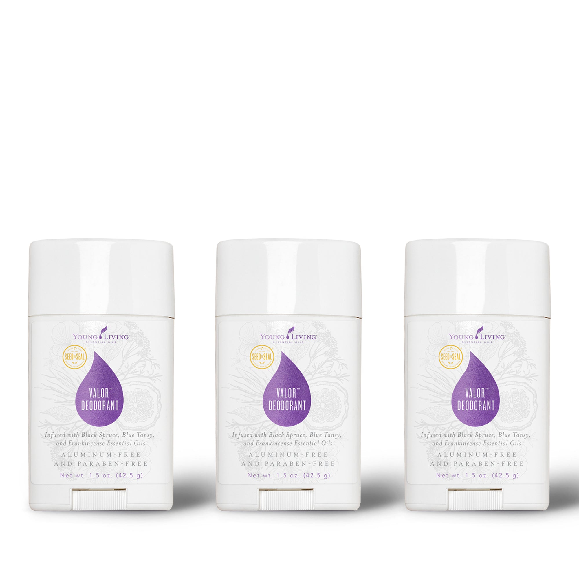 Valor Deodorant Trio