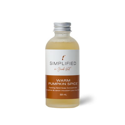 Simplified by Jacob + Kait – Warm Pumpkin Spice Foaming Hand Soap Concentrate